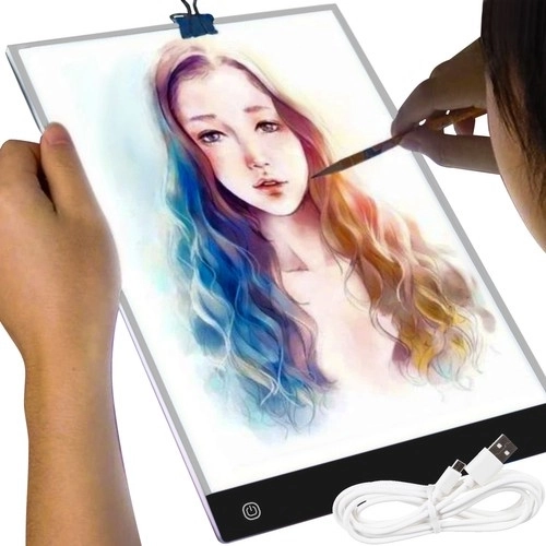 ultracienka podkładka LED do rysowania A4 z zasilaniem USB