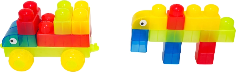 Budowanie pojazdów i zwierzątek