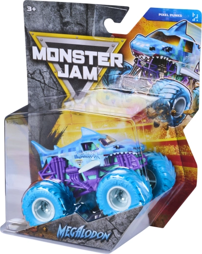 Licencjonowany Monster Jam Megalodon w skali 1:64