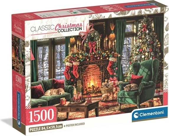Puzzle Clementoni Have a Cozy Christmas, 1500 elementów