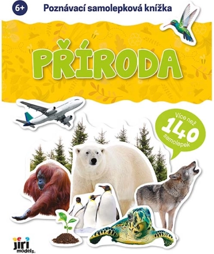 Poznawcza książeczka z naklejkami „Przyroda”
