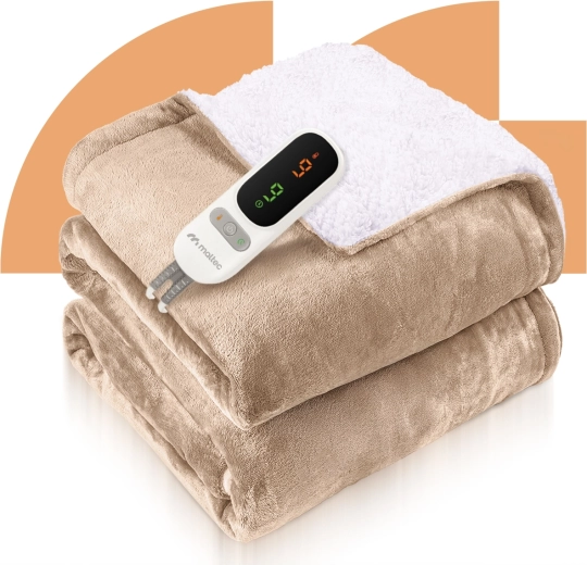 Elektryczny koc ogrzewany CozyHeat 160 W beżowy