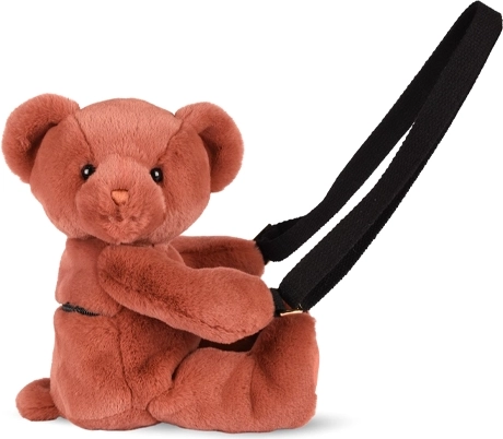 Doudou pluszowa torebka na ramię miś terakota 30 cm