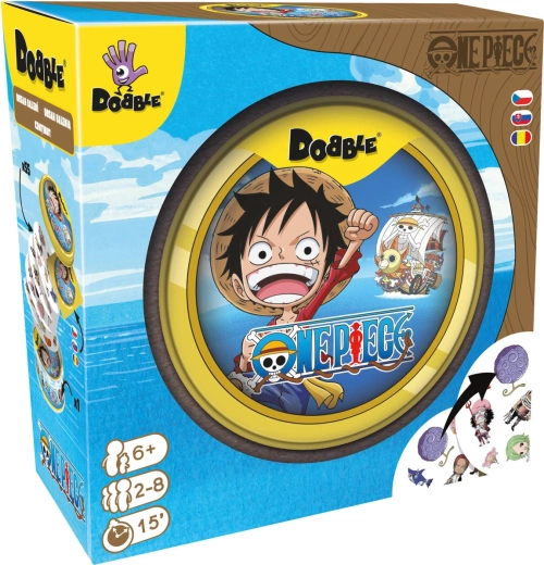 Motywy One Piece na 55 okrągłych kartach