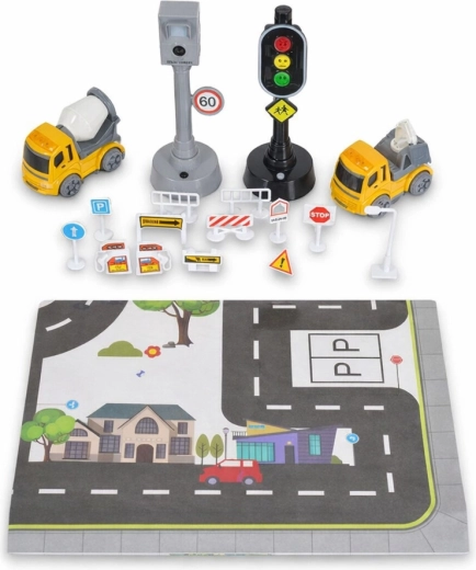 Mata do zabawy do szybkiej budowy miasta