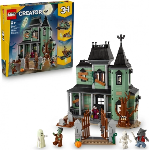 lego creator 3 w 1 nawiedzona rezydencja