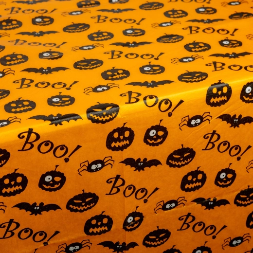 Halloweenowy flanelowy obrus 132 × 178 cm