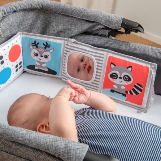 Duże lusterko dla przyjemnego tummy time