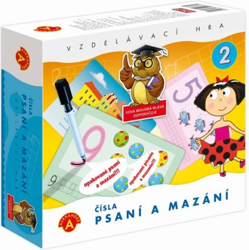 Pexi pisz i ścieraj – liczby dla dzieci