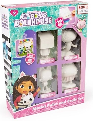 Spin Master Gabby’s Dollhouse kreatywny zestaw do malowania figurek