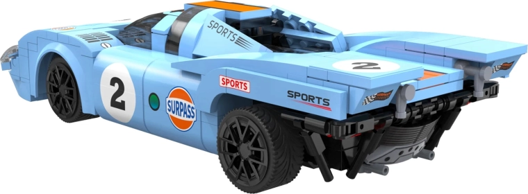 Szybki wyścigowiec w skali 1:20