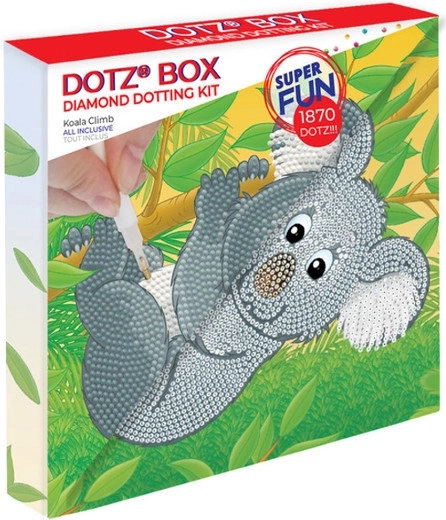 Diamentowe malowanie – koala, zestaw dla dzieci