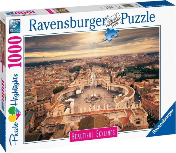 Ravensburger puzzle Rzym 1000 elementów