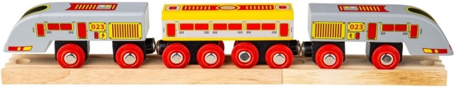 Pociąg Bigjigs Rail Eurostar z torami