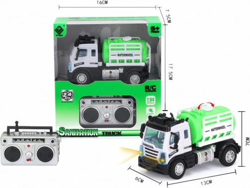 Mini wóz spryskujący R/C 1:64