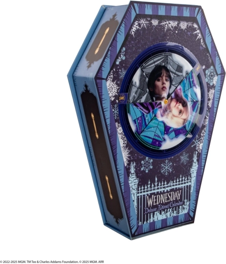 Luksusowy trumienny design dla fanów WEDNESDAY