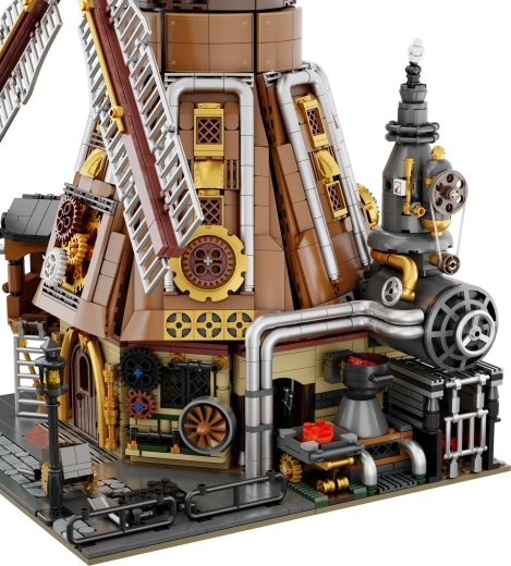 Bogate detale steampunkowe