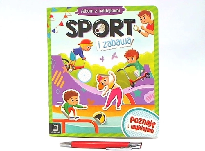 Album z naklejkami Sport i zabawa
