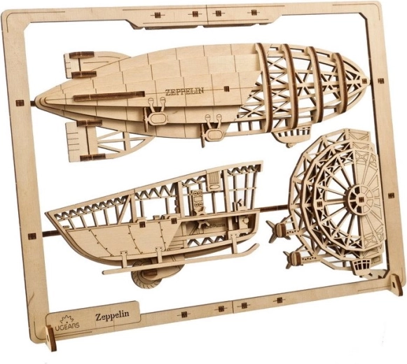 Realistyczny model sterowca z efektem 2,5D
