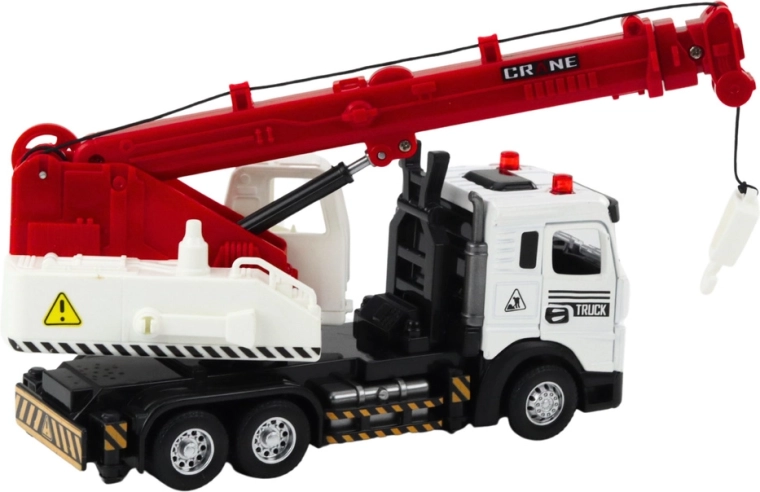 Obrotowa nadbudowa i wysuwany wysięgnik z hakiem