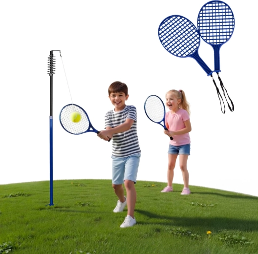 Movepro speedball tenis na tyczce z 2 rakietkami