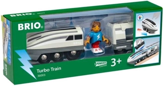 Pociąg Turbo BRIO – superszybka lokomotywa z wagonem