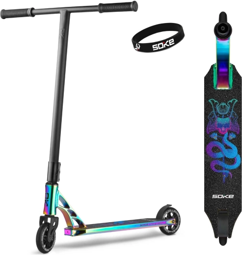 Hulajnoga freestyle Soke XTR Street Rainbow