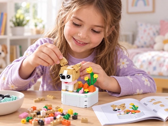 Zabawne budowanie krok po kroku