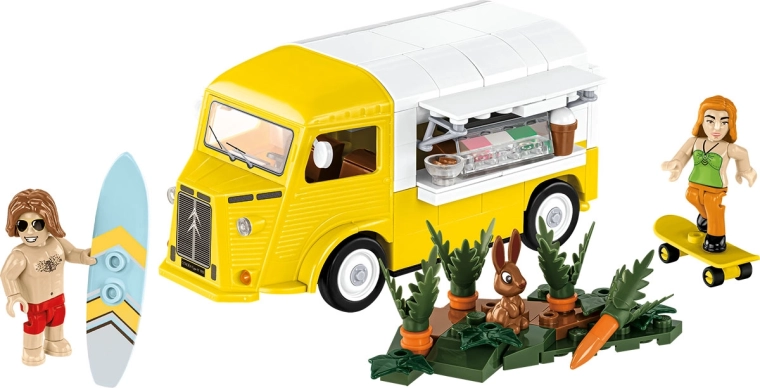 Mobilna lodziarnia w stylu retro