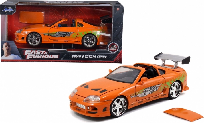 Metalowy model JADA FAST & FURIOUS Toyota Supra 1995 1:24