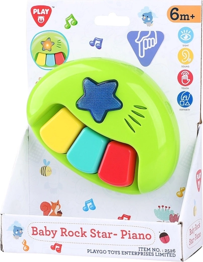Dziecięcy keyboard Playgo – rockowa gwiazda