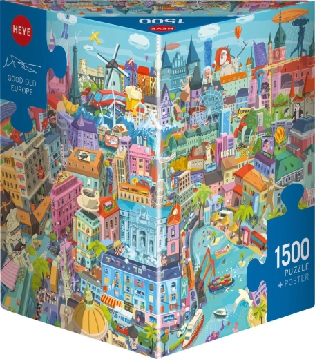 Puzzle Heye Stara dobra Europa 1500 elementów