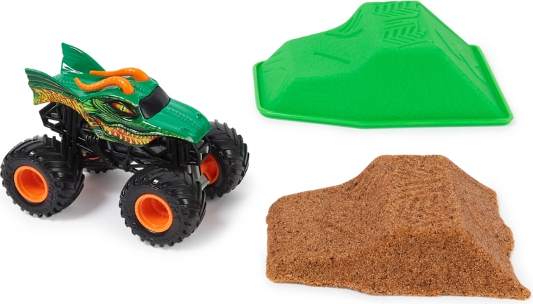 Realistyczny Monster Dirt do niekończących się kaskaderskich wyzwań