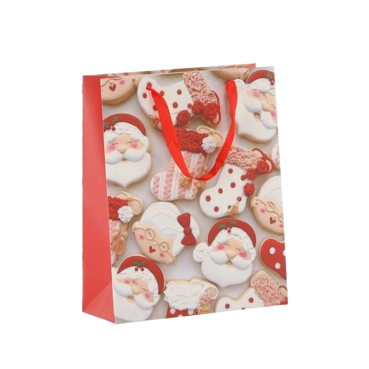 Wygodne czerwone wstążkowe uchwyty