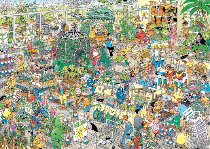Puzzle Centrum ogrodnicze 1000 elementów