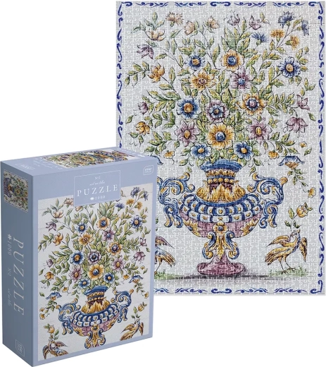 Puzzle Art on Tiles 2: Bukiet 1000 elementów