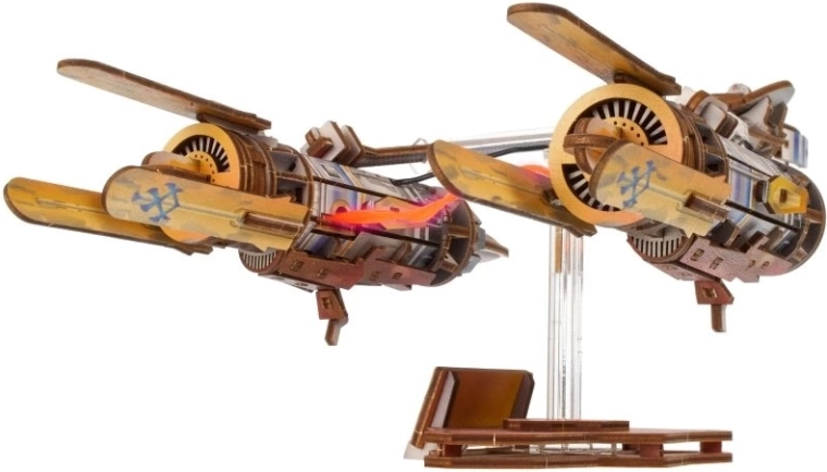 Kinetyczna podstawka z efektem lotu