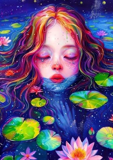 Enjoy puzzle Pływający spokój 1000 elementów