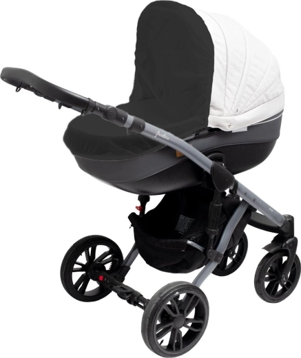 Moskitiera na wózek New Baby Basic czarna