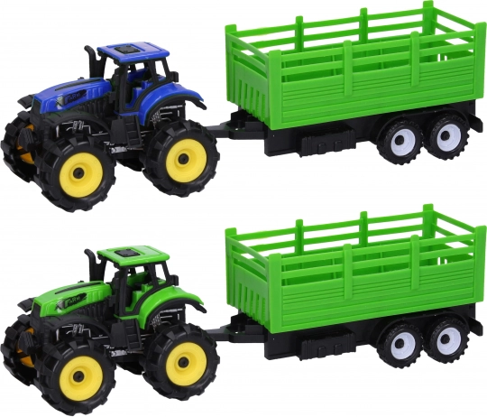 Traktor z przyczepą dla dzieci