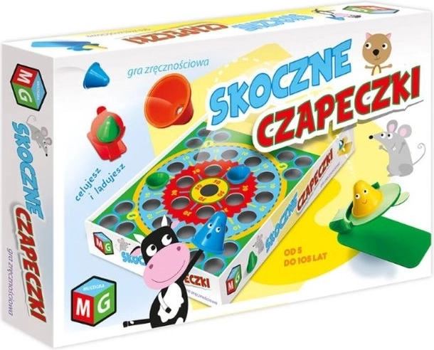 Skaczące czapeczki – gra zręcznościowa