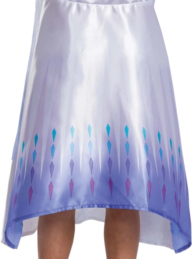 Asymetryczna spódnica z delikatnym przejściem kolorów