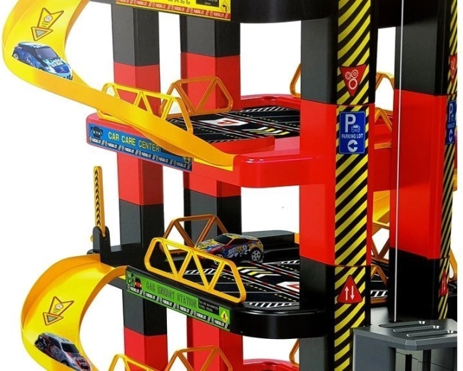 Pięć poziomów zabawy i długie rampy