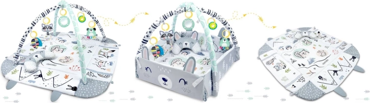 3w1: otwarta mata, gniazdko i kącik zabaw