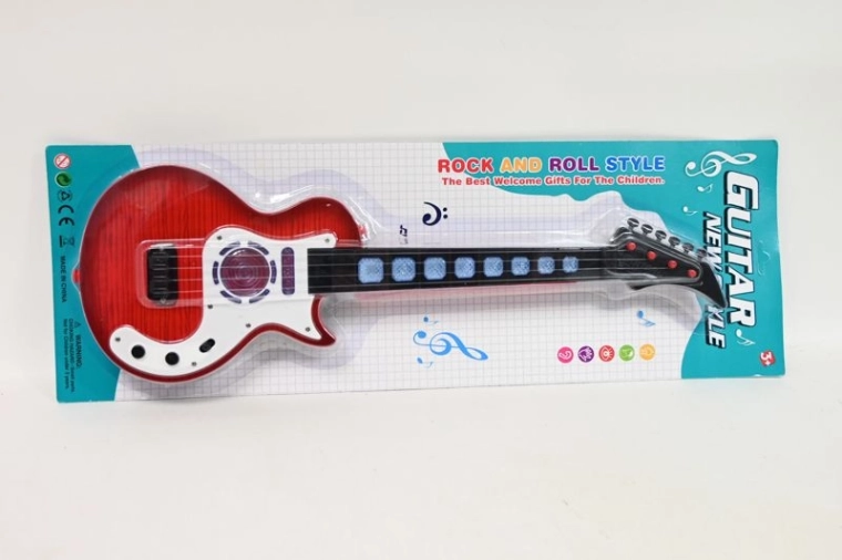 Dziecięca gitara elektryczna w blistrze