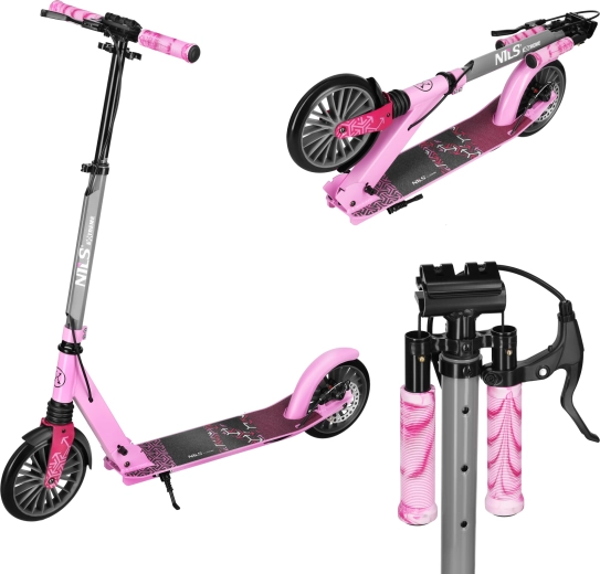 Składana konstrukcja i regulowana kierownica