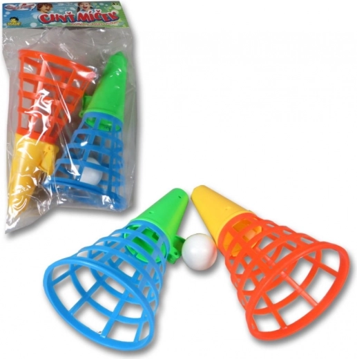 Gra Koszyczki z piłeczką