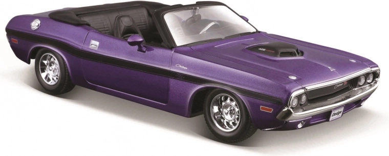 Model auta 1970 DODGE CHALLENGER R/T kabriolet 1:24