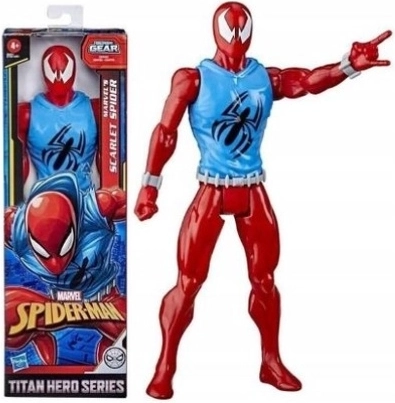 Figurka Marvel Spider-Man Titan Hero Series Scarlet Spider 30 cm