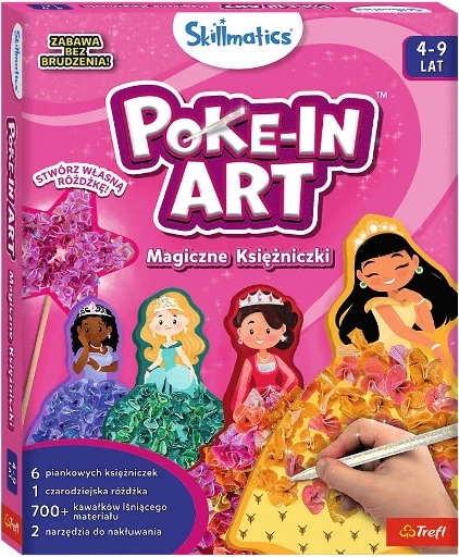 Skillmatics Poke-In Art Magiczne księżniczki